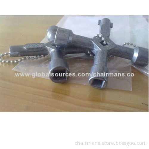 Multi-functional Train/Metro Key, Made of Zinc Alloy Material, Different Kinds Available